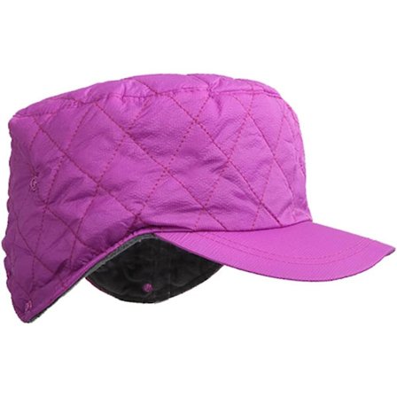 Quiltet Vinter Militær Kadett Lue Øreklaffer Vanntett Puffer Army Rutete Bomber Gave