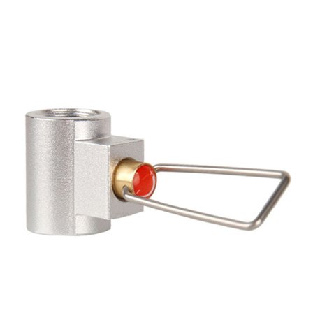 Utomhus Gasbesparare Bränslebehållare Påfyllningsadapter Växlare Butan Liten för Tank för