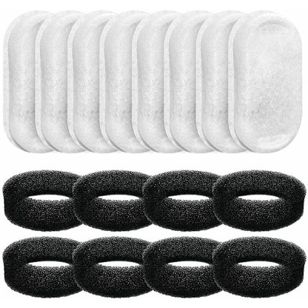 Kattfilter för husdjur med justerbar flödeshastighet på 108 Oz / 3,2 L och 67 Oz / 2 L, för katter