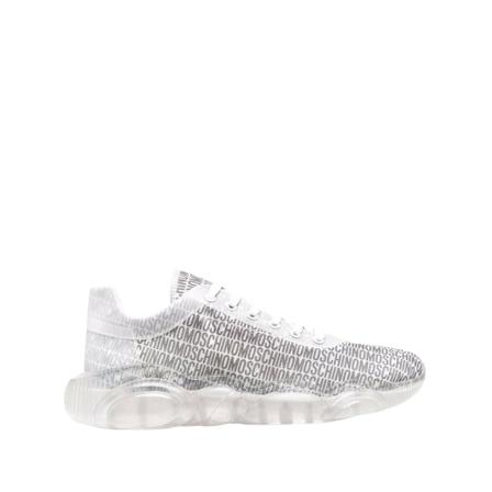 Moschino - Sneakers - Grå - Herr - Storlek: 44 Eu, Herr, Storlek: 44 EU