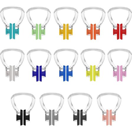 ING 14 Svømme Neseklyper - (7+ år) og Voksen Sett - Flere Farger