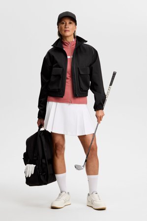 J.Lindeberg - Janice Mid Layer - Golf - Brown - Women - M