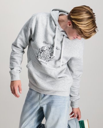 BVALDI cote d'azur club hoodie Gris Sweats à capuche Garçon - Kids Brand Store