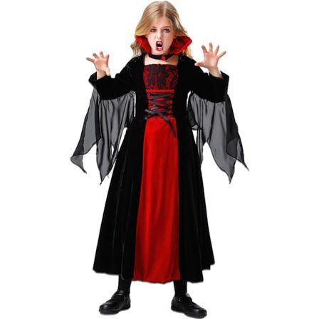 Halloween Kostumer til Børn, Gyser Vampyr Kostumer til Piger, Teater Kostumer, Cosplay Kostumer