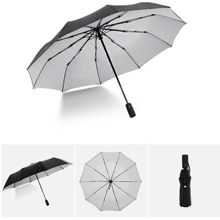 Smidigt Hållbart Vindtåligt Automatiskt Paraply