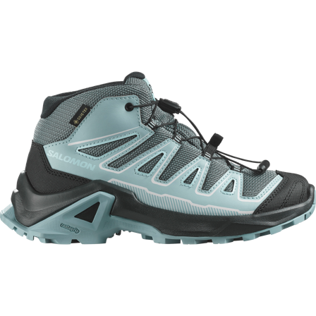 Salomon - Dětská obuv Obuv X Ultra Mid Gtx J - Turbulence / Black