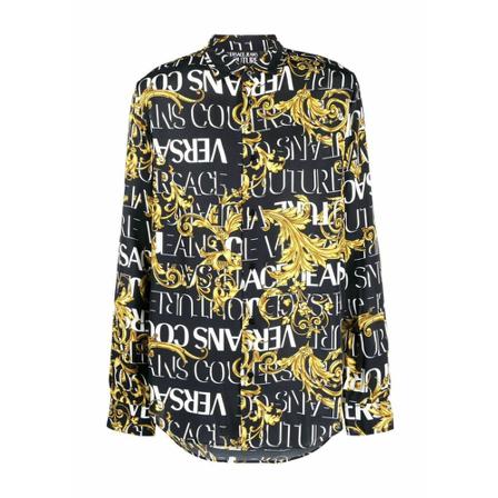 Versace Jeans Couture Shirt 73Gal2R0Ns153G89 Sort, Herre