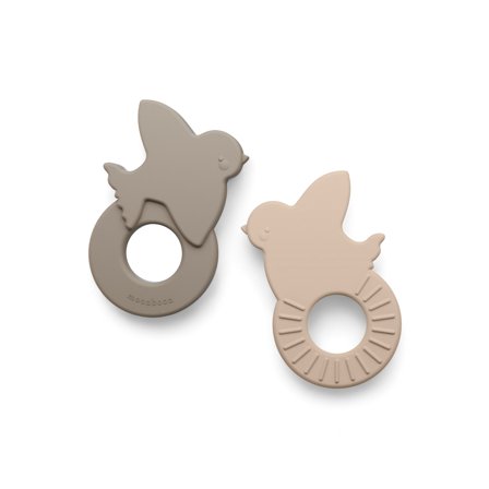 Bitringar för bebis i silikon inspirerad av H.C. Andersen