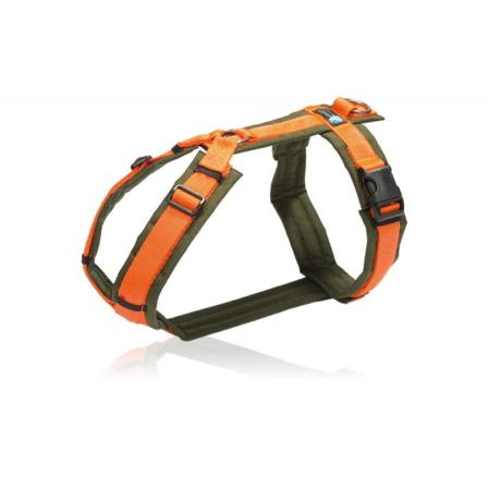 Anny-X Fun Hundsele Olive/Orange - Hurtta, Julius-k9, Fuzzyard, Flexi, Ruffwear, Petstudio, Casual Canine, Dog is Good mm. på Doggie.se