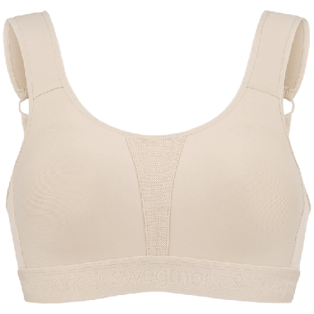 Swegmark Kimberly Iconic Sport-bh Träningskläder Dam Beige 70b