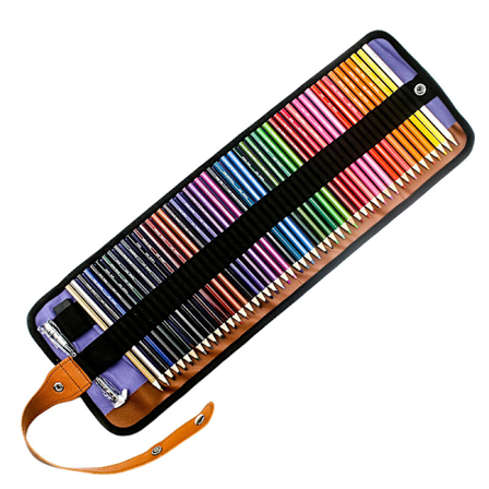 Profesjonelle fargeblyanter, 50 stk, tegneblyanter skisseblyanter kunstsett, tegneutstyr og personlig stor