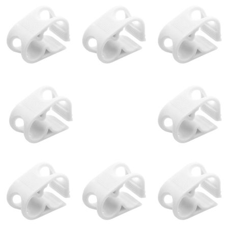 8 stk. slangeklemmer Slangeklemme Flowkontrolklemme