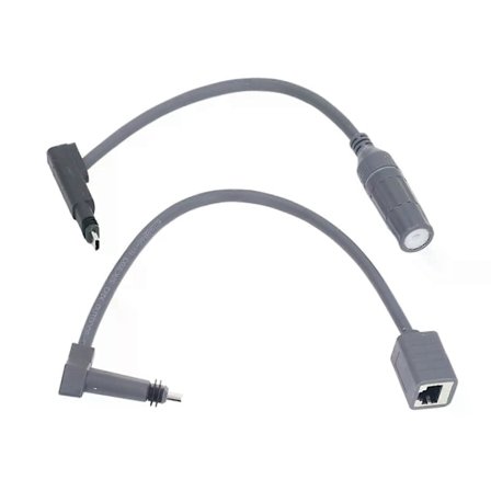 For Starlink SPX-plugg til RJ45-adapterkabel, skjøtekontakt 24AWG enkelkjernet SPX til RJ45-adapter for Starlink Gen 2