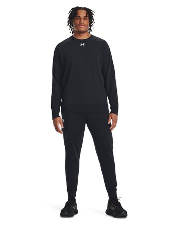 Under Armour Ua Rival Fleece Crew - Black - L