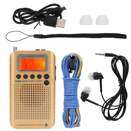 Multibåndsradiomodtager Air FM AM SW VHF CB Multifunktionel Støjreduktion