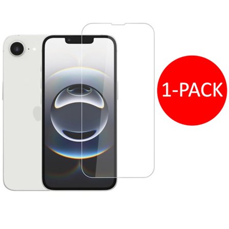 iPhone 16e Skærmbeskytter Hærdet Glas Premium 1-pak