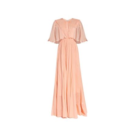 Forte Forte Sleeveless maxi Kjole Pink, Dame