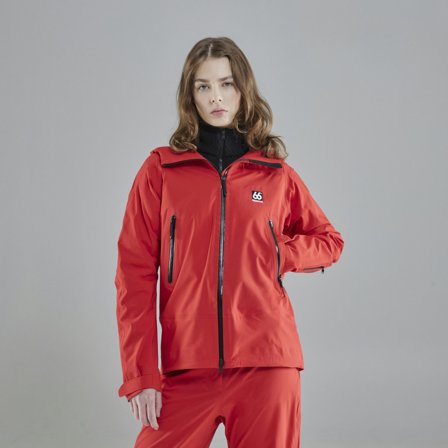 66 North women's Women's Snæfell Shell Jacket Jackets & Coats - Red Alert - M