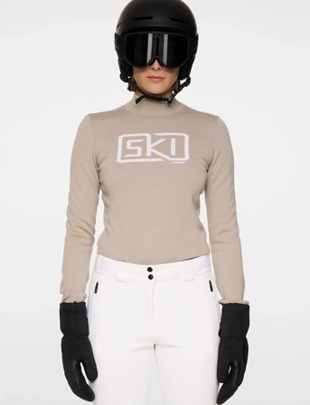 J. Lindeberg Miracle Knitted Sweater - Beige - XL