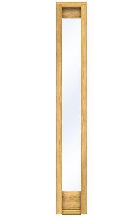 Swedoor SL1 Sidoljus 2080x498 mm, Dörrar