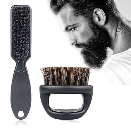 Partaharja ja nailonharjasharja Viikset Harja Ammattimainen kampaamo Työkalut Parturi Ajo Työkalu Hiusharja Ajo