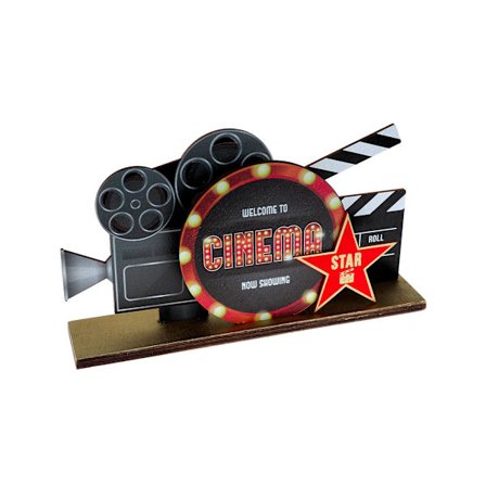 Puukoriste Hollywood 20 x 13 cm