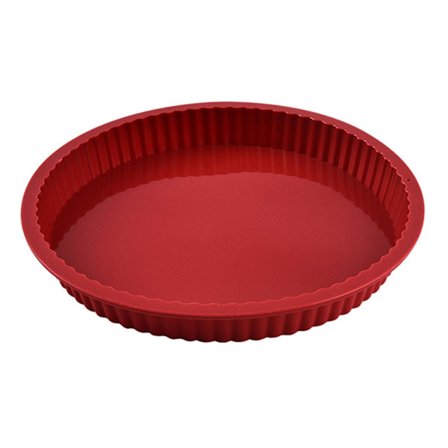 Bageform Non-Stick Silikone Rund Kageform Alsidig Varmebestandig Kageform til Hjemmekøkken