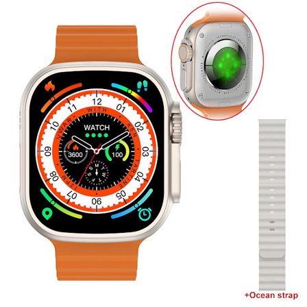 VWAR Ultra 9 Plus Smartwatch 1:1 49mm Storlek 2.2 "