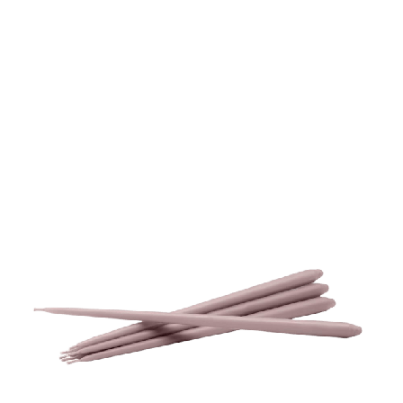 STOFF Nagel 6-pack ljus Ester & Erik ljusstakar Rosa 29x1,3 cm