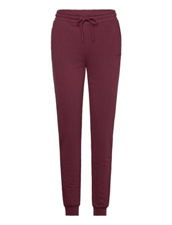 Onpmelina Mw Slim Swt Cuff Pnt Noos Joggebukser Pysjbukser Burgunder Only Play*Betinget Tilbud
