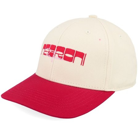 Pica Pica - Béžová adjustable Kšiltovka - Negroni Beige/Red Adjustable @ Hatstore