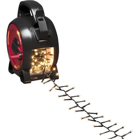 Konstsmide - Lysslynge for utebruk Sladdvinda, 200 varmvita LED Annet