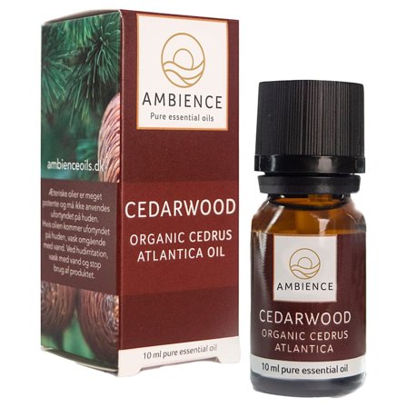 Ambience Cedertræ Olie Økologisk 10 ml, Tøj & Bolig, Duftolier, Æteriske Olier