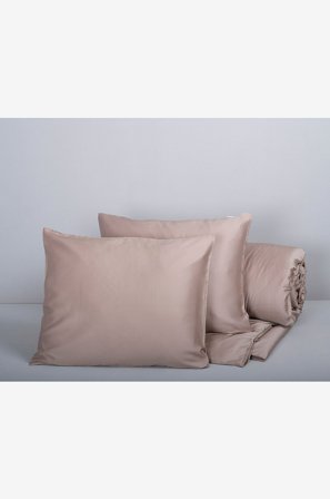 Varnamo of Sweden - Sengesæt Kungsholmen, 3 dele - Beige - Dynebetræk - 150X210 - Fra Homeroom