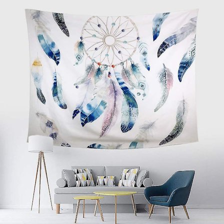 Vægophængt Drømmfangervægtapeter Boheme Tapet C