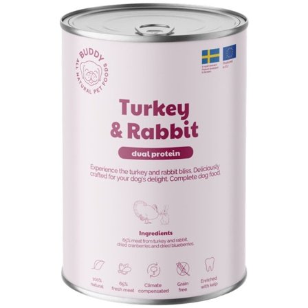 Buddy Turkey & Rabbit 400 g