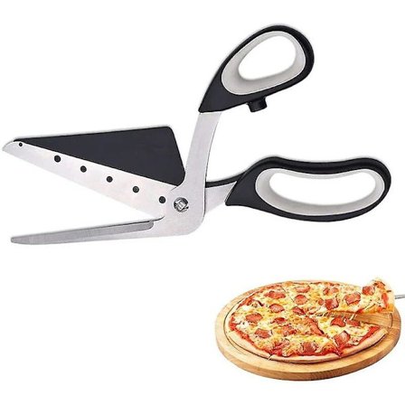 Pizzasaks Rustfritt Stål Saks Klipp Pizzakutter Avtakbare Skjæreverktøy For Restaurant Kjøkken