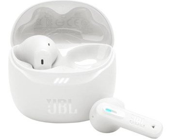 JBL Tune Flex 2 - White - Brusreducerande in-ear-hörlurar med anpassningsbart ljud
