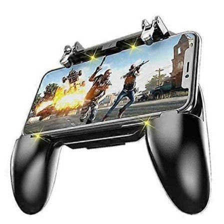 Mobil Spelkontroll för PUBG Mobil Kontroll L1R1 Mobil Spel Trigger Joystick Gamepad för 4-6.5" iOS & Android Telefon (W10 Uppdatering)