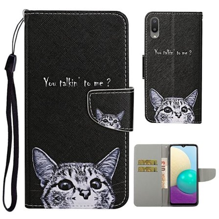 Wonderland Samsung Galaxy M02 / Samsung Galaxy A02 fodral -Svart