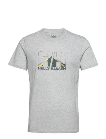 Nord Graphic T-Shirt Grey Helly Hansen