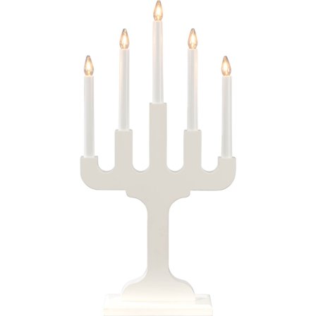 Konstsmide - Adventstake Trä Hvit