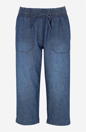 Cellbes of Sweden - Casual capribuksen i denim i blå denim for damer i størrelse 62