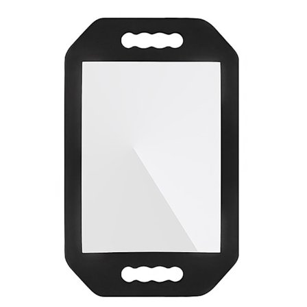 Skum håndholdt frisørspejl Skum rund rektangulær