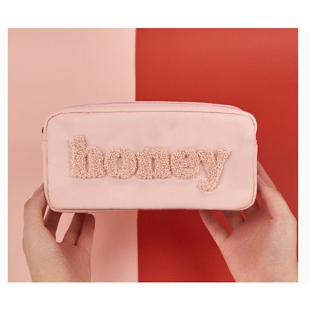 Rosa kosmetisk veske sminkepung Reise sminkepung