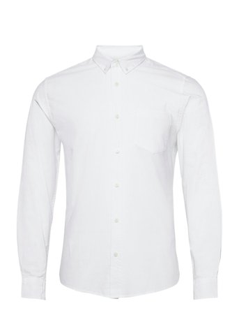 Onsalvaro Slim Ls Oxford Shirt Noos Frml White ONLY & SONS