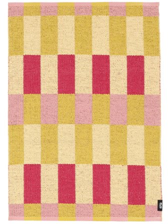 Favola Indoor/Outdoor Rug Washable 70X100 Small Pink/Yellow