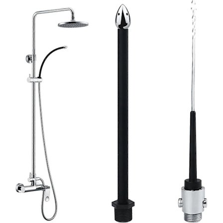 2025 Siste Modell Dusj Klyster System med På/Av-bryter, Dusj Douche for Menn