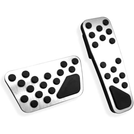 2 stk. Anti-Skli Aluminium Ytelsesbremsepedalsett, A