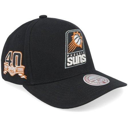 Mitchell & Ness - NBA Zwart adjustable Cap - Hatstore Exclusive x Phoenix Suns Black Pro Crown A-frame Adjustable @ Hatstore